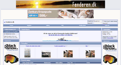 Desktop Screenshot of fenderen.dk