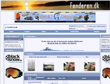 Tablet Screenshot of fenderen.dk